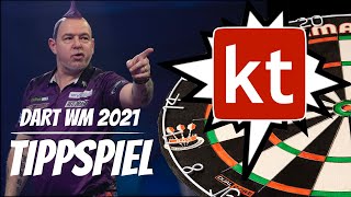 Darts WM 2021 Tippspiel  1000€ Gesamtpreisgeld  Werde jetzt TippWeltmeister  myDartpfeilTV [upl. by Atrim]