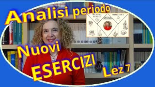 Nuovi ESERCIZI di ANALISI del PERIODO lez7 [upl. by Irving]