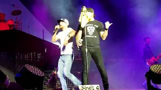 Cole Swindell ft Dierks Bentley  Flatliner live in Pittsburgh Pa on 6242017 [upl. by Haronid]