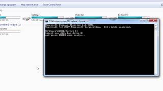 how to format pendrive in command prompt [upl. by Harwin]