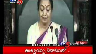 TV5  Jagan takes oath as Kadapa MP in Loksabha [upl. by Hnid]