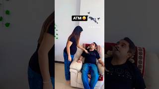 ATM 😂😜 thesohalduo comedy funny husbanwifecomedy comedymovies couplegoals [upl. by Platto849]