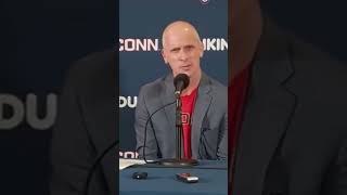 UConn HC Dan Hurley on his teams performance versus East Texas AampM quotComically badquot [upl. by Dulla]