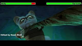 Shifu vs Tai Lung with healthbars [upl. by Leilani]