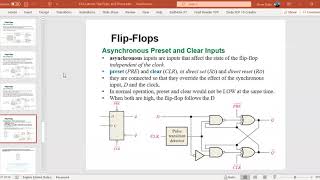 Chapter 7  Discussion Latches FlipFlops [upl. by Naicul]