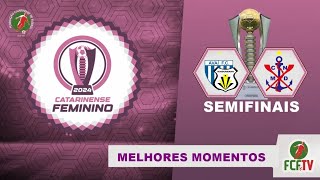 AVAÍKINDERMANN X MARCÍLIO DIAS  MELHORES MOMENTOS  SEMIFINAIS DO CATARINENSE FEMININO 2024 [upl. by Winola]