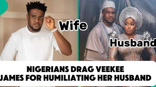 NIGERIANS REACT AS VEEKEE JAMES SPRAYS DOLLARS AT A WEDDING EVENT WHILE HER HUSBAND SPRAYS NAIRA [upl. by Prinz]