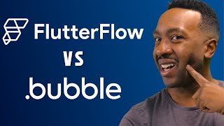 FlutterFlow VS Bubble 2023 App Builder [upl. by Htezil]