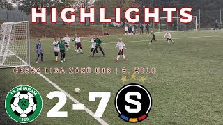 Matchday 14  U13 FK Příbram 2  7 AC Sparta Praha U12  Česká Liga Žáků U13  8Kolo  Října 2024 [upl. by Nealah]