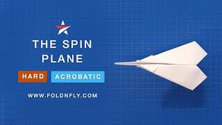 HOW to make a good paper airplane that flies far  origami plane EDGAR [upl. by Lamek]