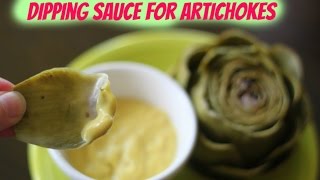 How to make Dipping Sauce for Artichokes  All recipes [upl. by Nyad]