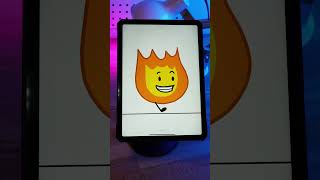 How to Animate a BFDI Walk Cycle 🔥😆flipaclip bfdi walkcycle [upl. by Duntson530]