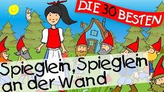 🏞️ Spieglein Spieglein an der Wand Schneewittchen  Märchenlieder zum Mitsingen  Kinderlieder [upl. by Obidiah219]