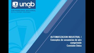 conceptos de secuencias neumáticas  AUTOMATIZACIÓN INDUSTRIAL I UNAB 2020 [upl. by Suivatco]