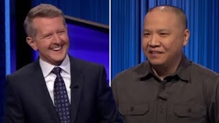 Jeopardy underdog Long Nguyen admits to sad celebration post initial loss – then stages remarkable [upl. by Froehlich704]