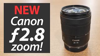 Canon RF 2870mm f28 REVIEW first looks [upl. by Duwalt]