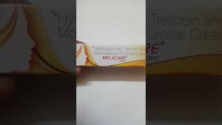 MELACARE CREAM  HYDROQUINONE  MOMETASONE  GLOW SKIN  SKINCARE  MEDICINE [upl. by Chere642]