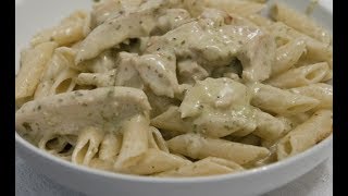 Easy Alfredo Chicken Penne  Alfredo Chicken Pasta  Fast amp Easy Recipe in Malayalam [upl. by Nita]