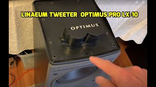 Radio Shack Optimus Pro LX10 w Linaeum DiPole Tweeter is Amazing What is it How Does it Work [upl. by Ji608]