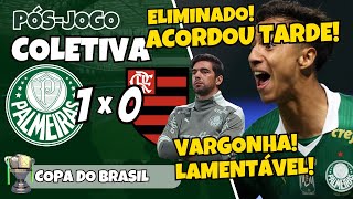 PÓSJOGO  PALMEIRAS 1X0 FLAMENGO  COPA DO BRASIL 2024  COLETIVA ABEL FERREIRA  AO VIVO [upl. by Karolyn]