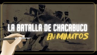 LA BATALLA DE CHACABUCO  1817 en minutos [upl. by Arfihs]