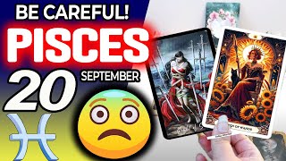 Pisces ♒ BE CAREFUL⚠️A VERY BAD WOMAN DOES THIS TO YOU😱🚨 horoscope for today SEPTEMBER 20 2024 ♒ [upl. by Hayman]