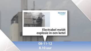 Verloop van gebeurtenissen ontploffing Electrabel [upl. by Macfarlane]