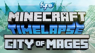 Minecraft Timelapse  Laenadur  City of Mages [upl. by Layod794]