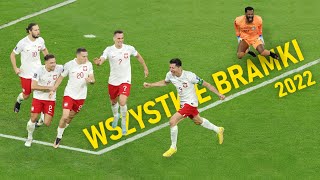 Wszystkie Bramki Reprezentacji Polski w 2022 roku ᴴᴰ [upl. by Ociram847]