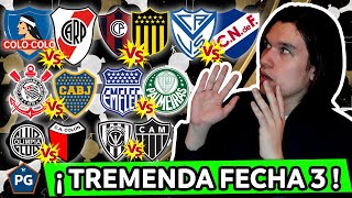 COPA LIBERTADORES 2022🔥FECHA 3👉PREDICCIÓN Y ANÁLISIS [upl. by Ann-Marie]