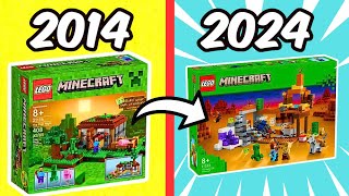 The BEST LEGO Minecraft Set from Every Year [upl. by Vitia766]