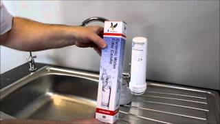 How To Replace A Doulton® Ceramic Water Filter QT Filter Cartridge Replacement [upl. by Inafetse891]