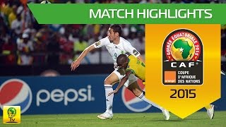 Algeria  South Africa  CAN Orange 2015  19012015 [upl. by Brigit983]