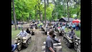 Kettenkrad Overloon Militracks 2012 World Record [upl. by Polak]