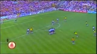 Eders freekick vs Argentina WC 1982 [upl. by Ylsel804]