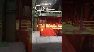 10flow 150square billet continuous casting machine flame cutting machine [upl. by Ivatts]