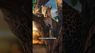 Leopardo Escapa de un Enorme Tigre shorts animales [upl. by Aenahs]