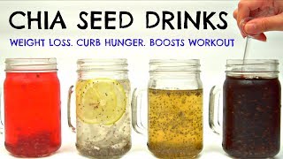 Chia Seed Drinks for Weight Loss amp Curb Hunger  Joanna Soh [upl. by Yug]