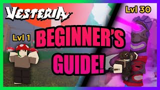 Vesteria  Beginners Guide [upl. by Refotsirk]