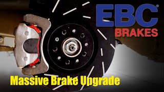 EBC Brake Upgrade  Ebc brake install [upl. by Terina]