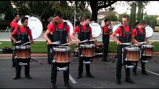 Vanguard Drumline 2012  Drum Break [upl. by Garald]