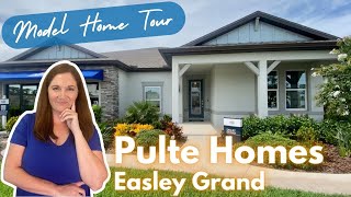 Pulte Homes  Easley Grand Model Home Tour  Whispering Pines  Land O Lakes FL [upl. by Lletram]