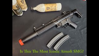 The Iconic HK MP5SD6 Airsoft SMG Competition AEG wmock Suppressor [upl. by Bernice]