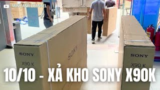 Giới Hạn Số Lượng Sony X90K Google TV 4K 120Hz 55quot 65quot GIÁ KHÔNG TƯỞNG [upl. by Forest]