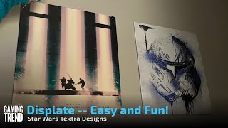 Star Wars  Displate Textra Unboxing and Review [upl. by Arekahs]