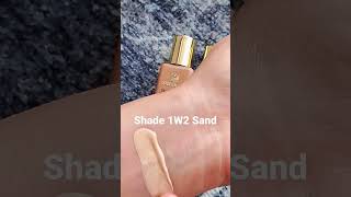 Estee Lauder Stay in Place Double Wear Foundation in shade 1W2 Sand makeup makeupswatches [upl. by Malorie718]