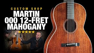 A Beautiful 000 12fret Mahogany Martin – Custom Shop Acoustic Guitar [upl. by Erasmus]