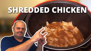 DELICIOUS  BEGINNERS EASY SHREDDED CHICKEN IN AN INSTANT POT  INSTANT POT CHICKEN RECIPES [upl. by Northway]