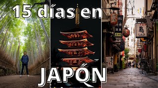 15 días en Japón  Costos transporte qué hacer Tokyo Osaka Hiroshima Kyoto [upl. by Arreyt169]