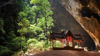 Beautiful temple inside a cave  Phraya Nakhon Cave Hua Hin  Thailand [upl. by Kohl618]